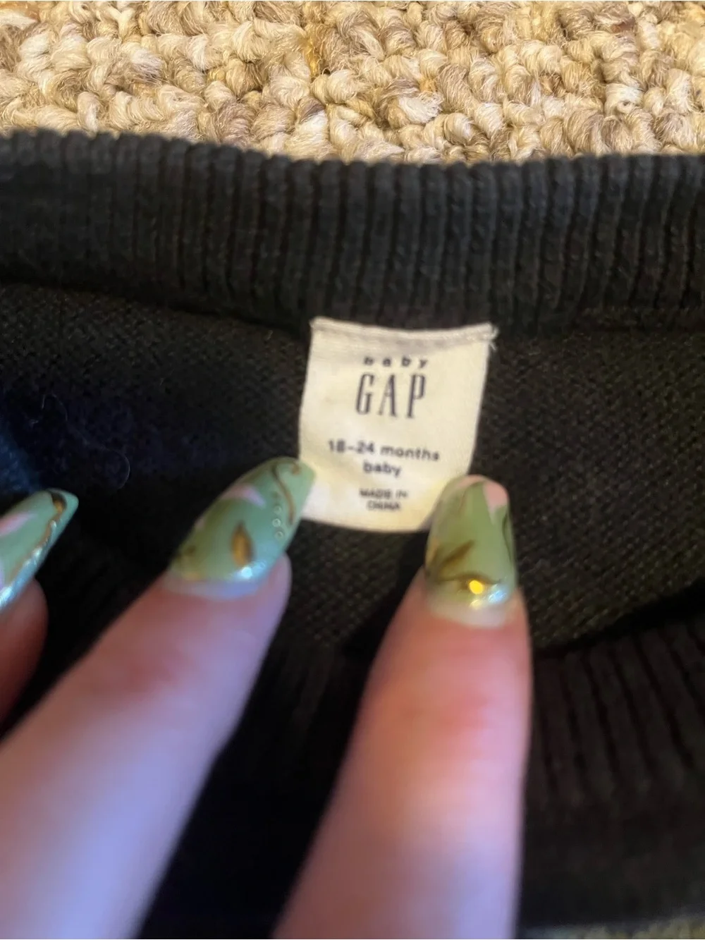 Baby gap dinosaur sweater 18-24M